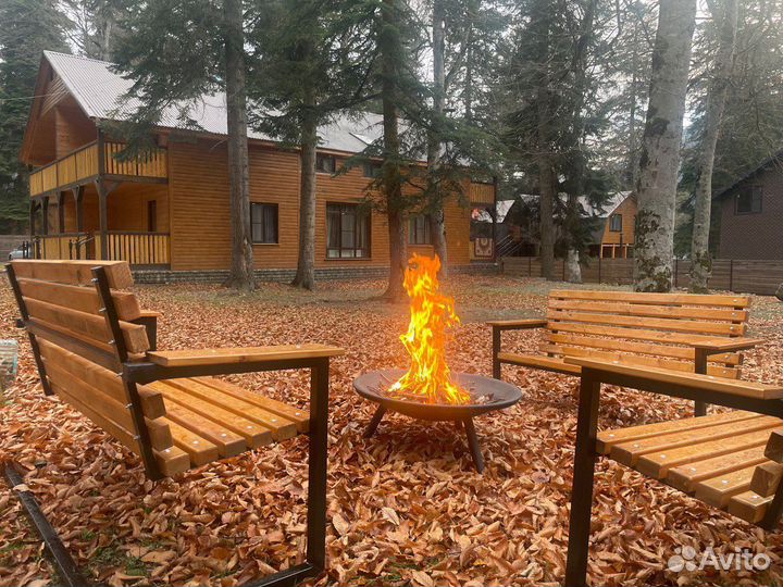 Скамейки для кафе