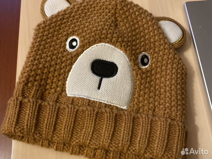 Шапка детская зимняя новая 3-6 года