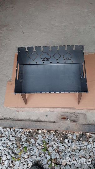 Мангал из нержавейки разборный