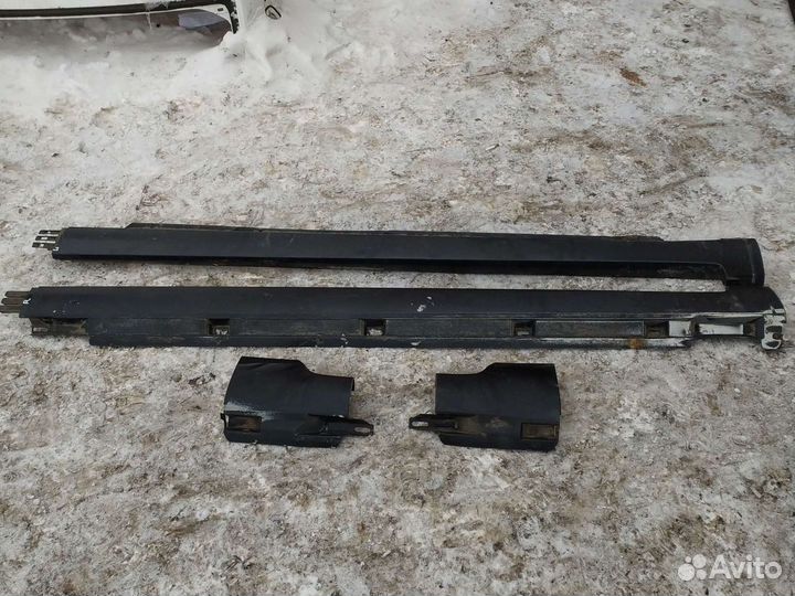 Накладки порогов volkswagen passat b7