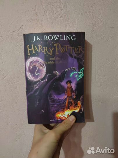 Книги гарри поттер на английском