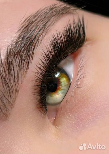 Наращивание ресниц модель