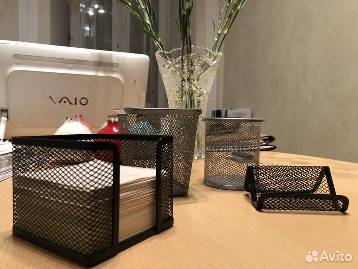 Настольные метал канцелярские приборы- комплект IK