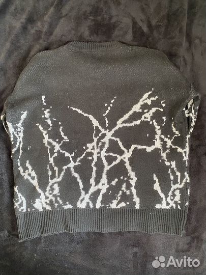 Свитер y2k, anime, drein черный