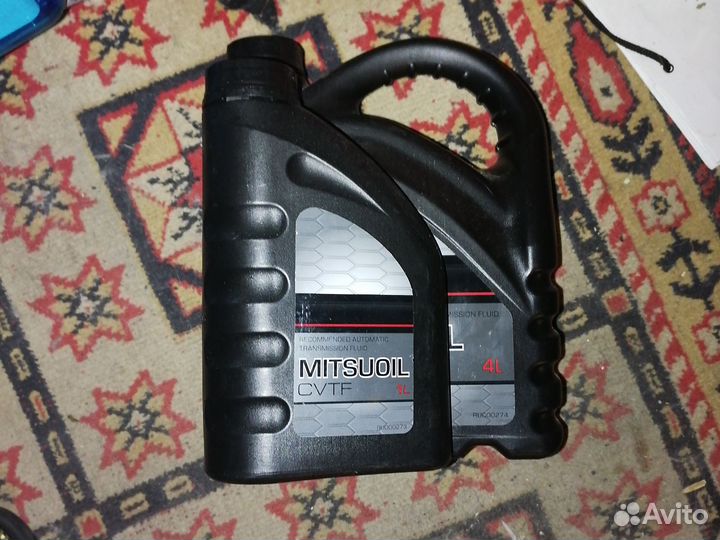Масло трансмиссионное для вариатора mitsuoil