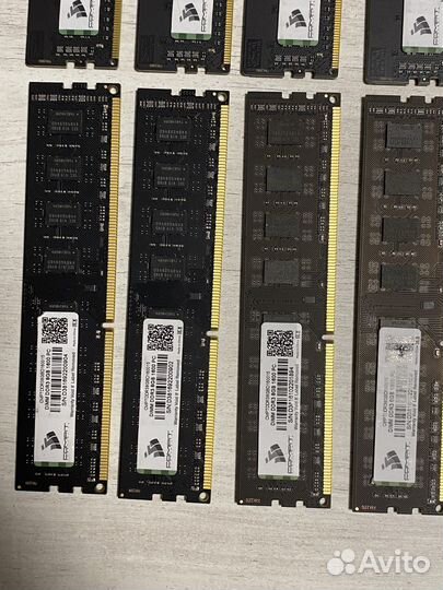 Оперативная память DDR 3 и DDR 4 8 Gb