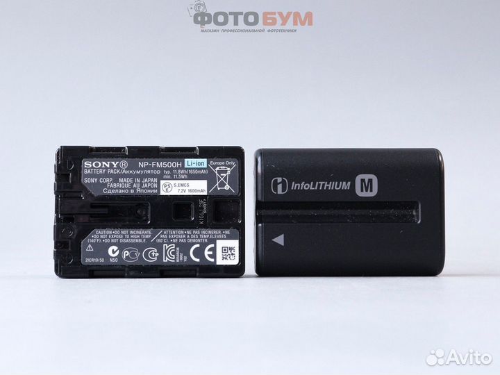 Аккумуляторы Sony NP-FM500H