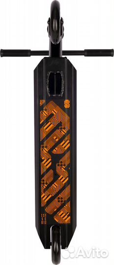Самокат sitis Twel (2023) Black-Orange Ros1091