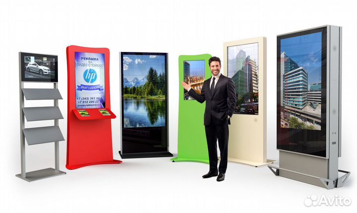 Доходный бизнес с рекламными видеостойками