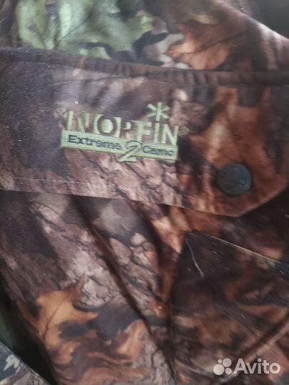 Рыбацкий костюм зимний norfin extreme camo 2