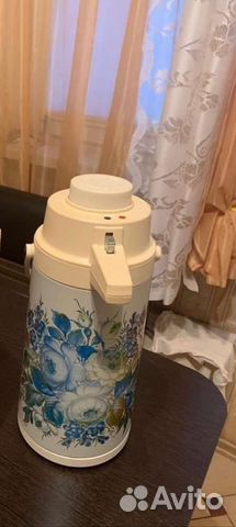 Термос СССР с помпой