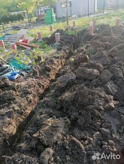 Установка канализации септик под ключ