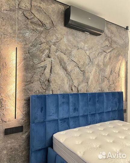 Кровать Матрас Изголовье 200 200