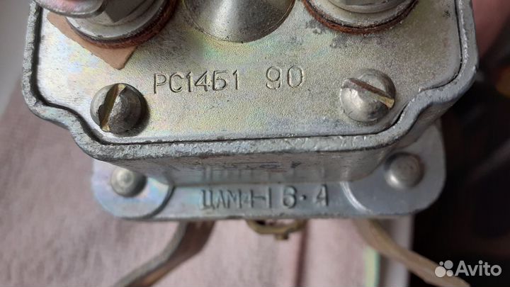 Втягивающее стартера на москвич