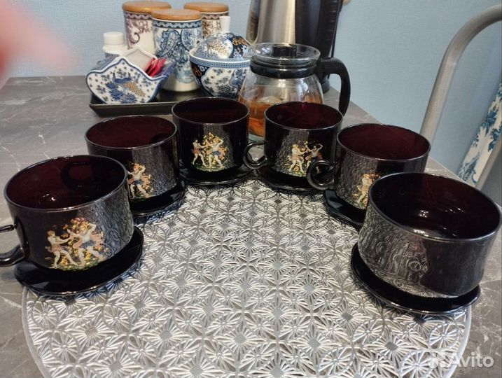 Чайный набор новый 1992г.в