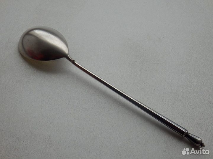 Чайная ложка царское серебро 84