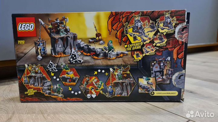 Lego Ninjago 71717 Путешествие в Подземелье