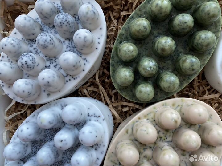 Мыло уходовое с натуральными маслами