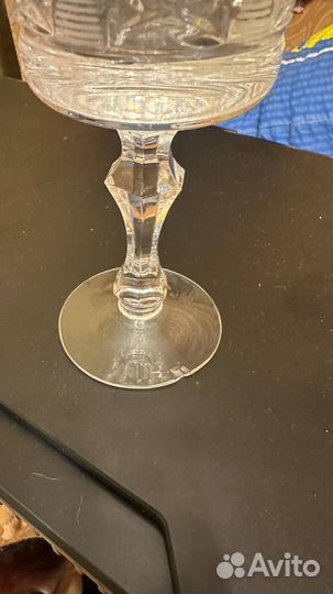 Хрустальные фужеры -кубки 