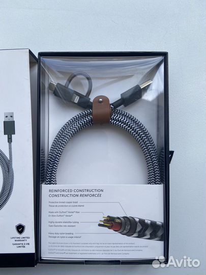 Кабель зарядный Native Union