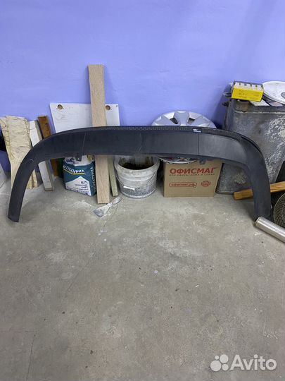 Юбка заднего бампера ford focus 3 седан