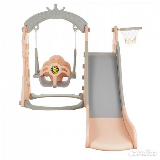 Детский игровой комплекс с горкой Замок