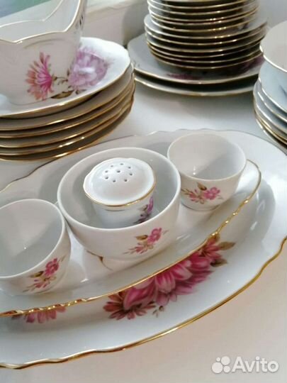 Столовый сервиз фарфор