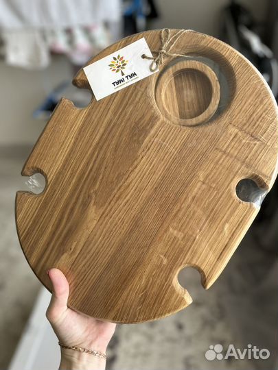 Винный столик менажница