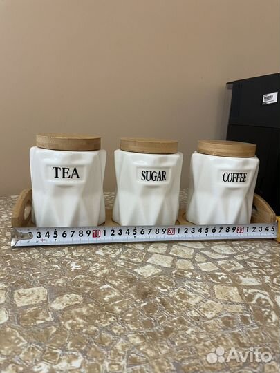 Банки для сыпучих продуктов керамика