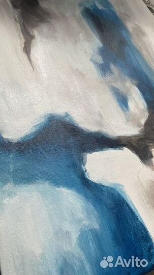 Картина абстракция акрил