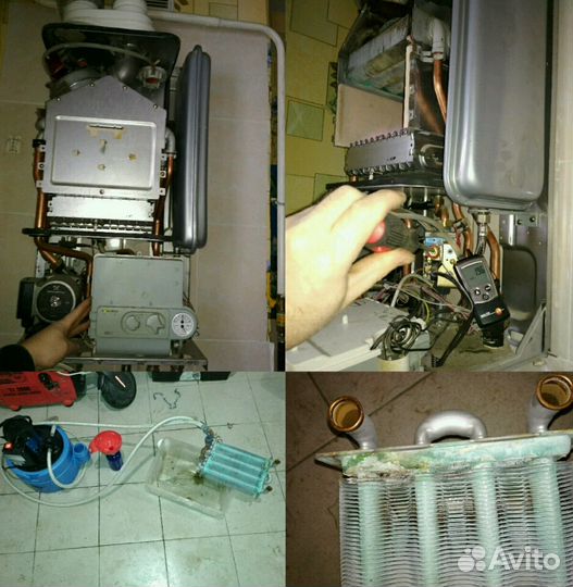 Ремонт котлов и горелок, настройка