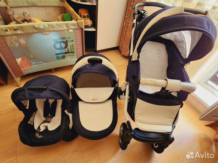 Коляска Adamex barletta 3 в 1