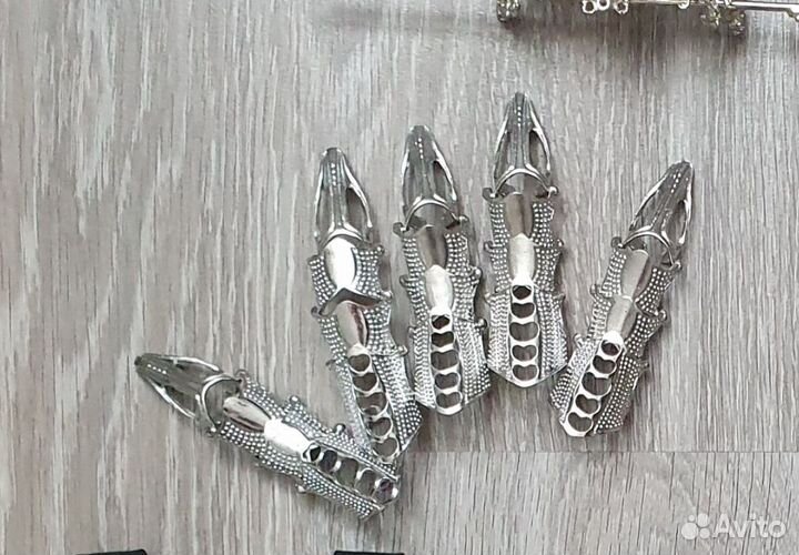 Когти косплей металлические