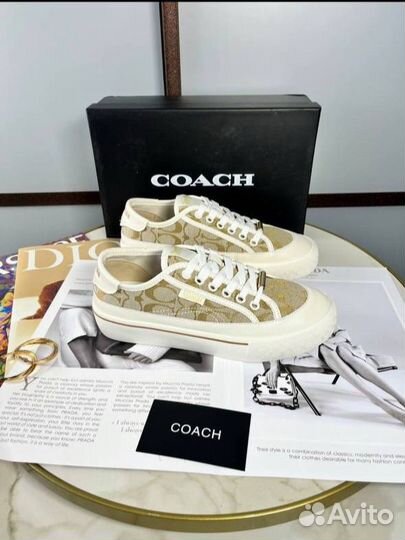 Кеды женские coach