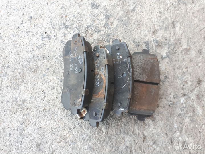 Тормозные колодки задние Hyundai I30 FD G4FC