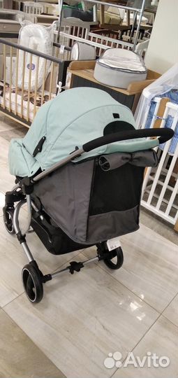 Коляска прогулочная Indigo soul оливковый