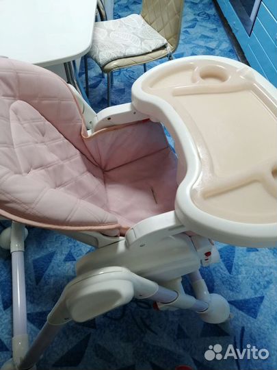Стульчик для кормления, 2 в 1 шезлонг, с рождения