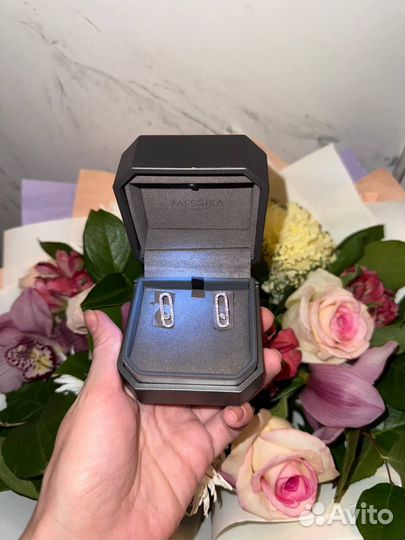Messika золотые серьги