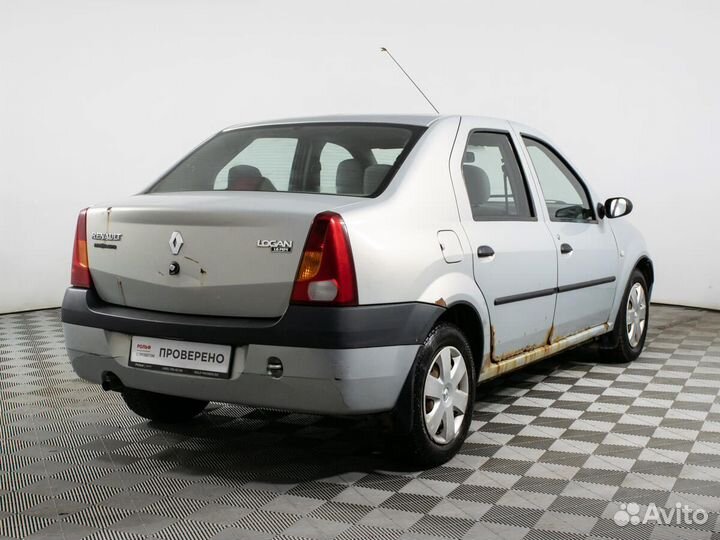 Renault Logan 1.6 МТ, 2007, 210 010 км
