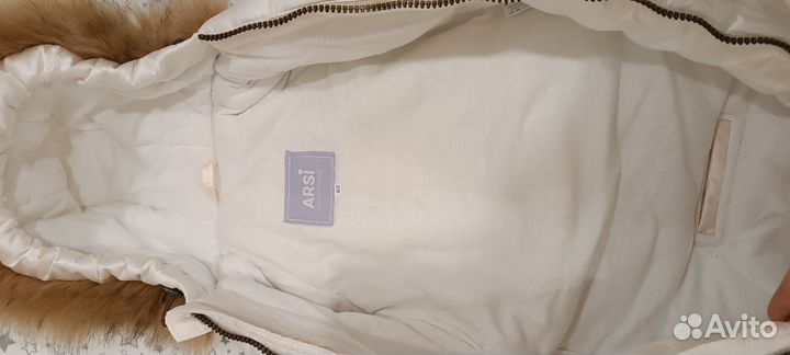 Зимний комбинезон для новорожденных 62