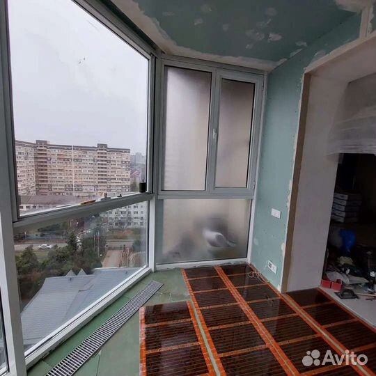 Отделка балконов под ключ