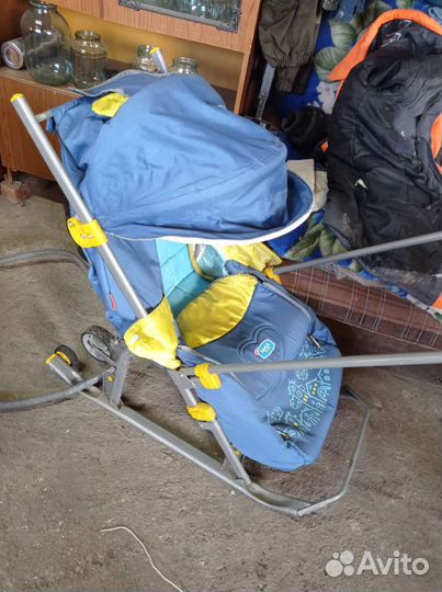 Коляска санки