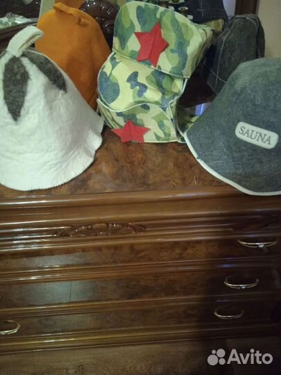 Для сауны/бани шапки