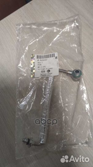 Трубка турбины opel: astra J (2010) /corsa D