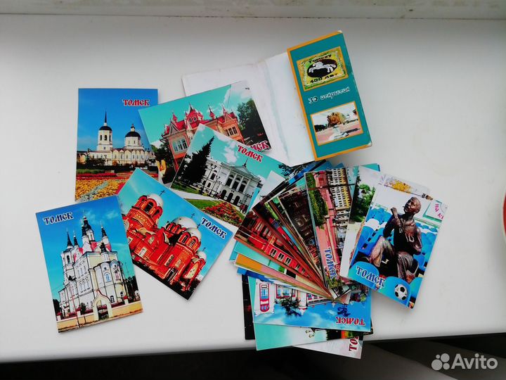 Фотокарточки с достопримечательностями г Томска