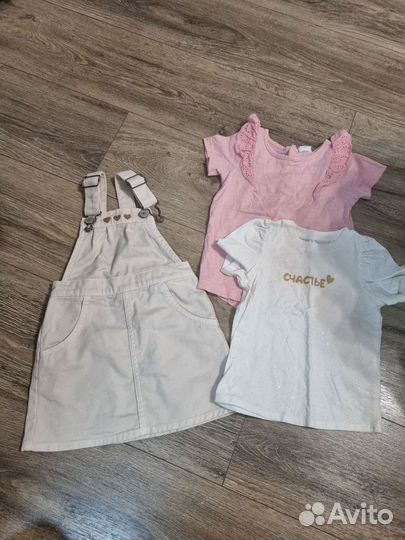 Вещи пакетом на девочку 98-104