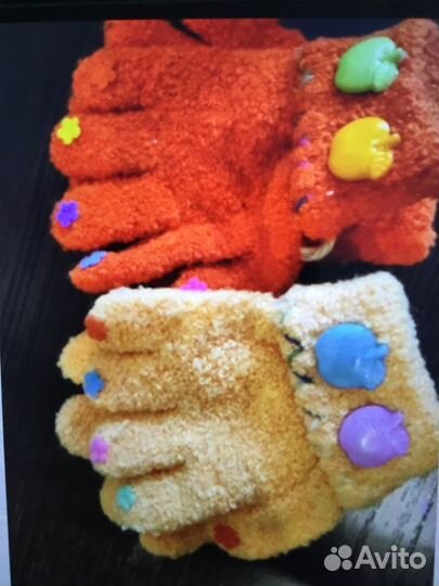 Варежки перчатки детские