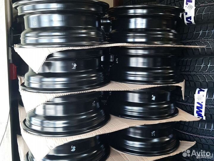 Диски штампованные r16 LADA 4x4 серебро