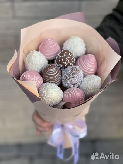 Букет клубника