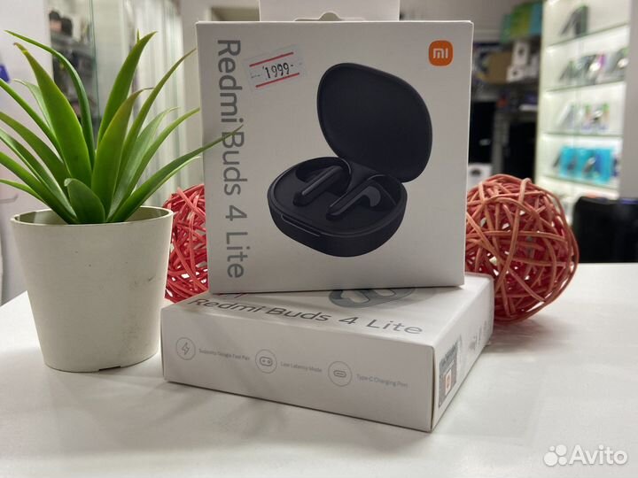 Наушники Xiaomi Redmi Buds 4 Lite (оригинал)